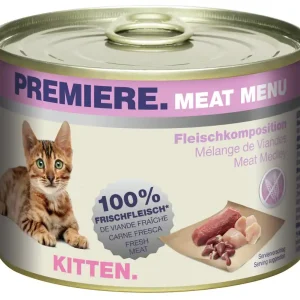 PREMIERE Meat Menu Kitten Fleischkomposition 200 g Preiswert